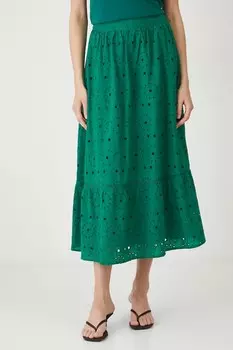 Хлопковая юбка Medicine, бирюзовый