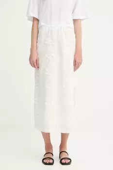 Хлопковая юбка URSA Munthe, белый