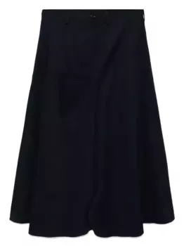 Хлопковая юбка Y's, синий