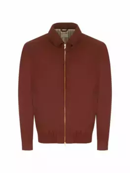 Хлопковая ветровка Brunello Cucinelli, красный