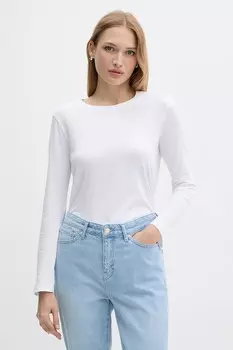 Хлопковая водолазка Armani Exchange, белый