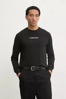 Хлопковая водолазка Guess Jeans, черный