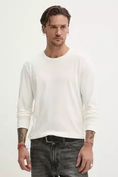 Хлопковая водолазка Hollister Co., бежевый