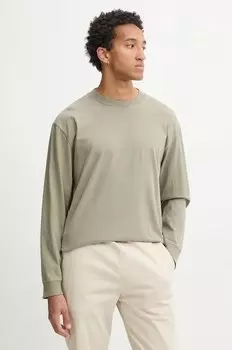 Хлопковая водолазка Hollister Co., зеленый