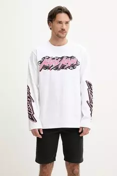 Хлопковая водолазка Karl Kani, белый