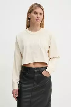 Хлопковая водолазка Levi'S, бежевый