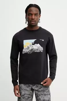 Хлопковая водолазка Oakley, черный