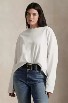 Хлопковая водолазка Polo Ralph Lauren, белый