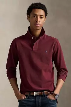 Хлопковая водолазка Polo Ralph Lauren, бордовый