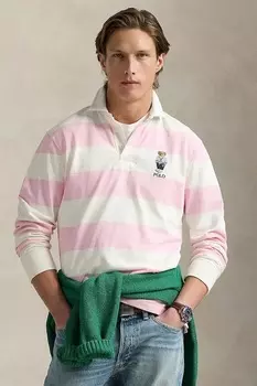 Хлопковая водолазка Polo Ralph Lauren, розовый
