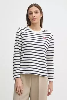 Хлопковая водолазка RIO Pepe Jeans, темно-синий
