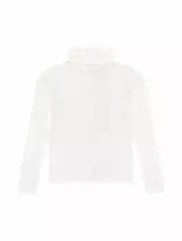 Хлопковая водолазка с логотипом Ralph Lauren, белый