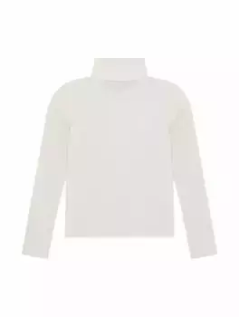 Хлопковая водолазка с логотипом Ralph Lauren, белый