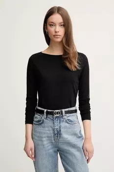 Хлопковая водолазка United Colors Of Benetton, черный