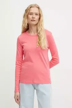 Хлопковая водолазка United Colors Of Benetton, розовый
