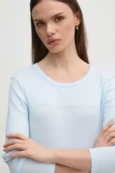 Хлопковая водолазка United Colors Of Benetton, синий