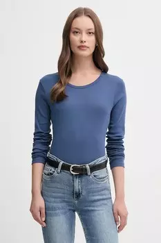 Хлопковая водолазка United Colors Of Benetton, синий