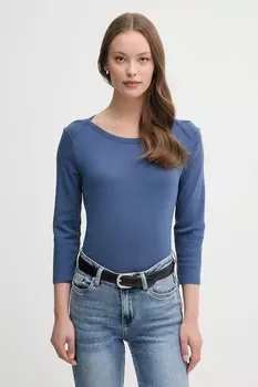 Хлопковая водолазка United Colors Of Benetton, синий