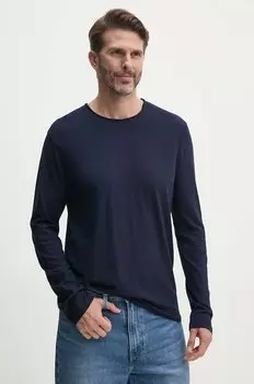 Хлопковая водолазка United Colors Of Benetton, темно-синий