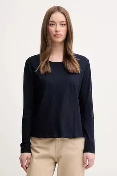 Хлопковая водолазка United Colors Of Benetton, темно-синий