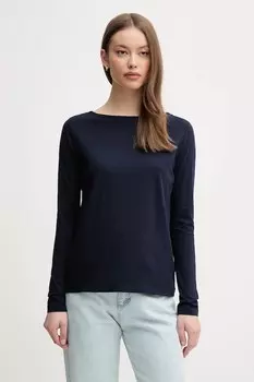 Хлопковая водолазка United Colors Of Benetton, темно-синий