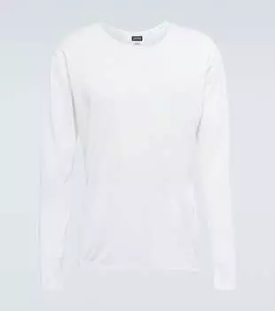 Хлопковая водолазка Zegna, белый