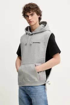 Хлопковая жилетка Bluemarble, серый