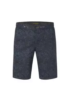 Хлопково-льняные шорты-бермуды из коллекции 16 Shades Edition WHITBY redpoint, темно-синий