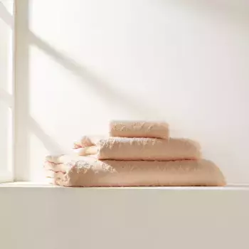 Хлопковое банное полотенце 420 гр/м2 Raipur El Corte Ingls, коралл