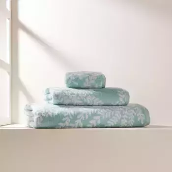 Хлопковое банное полотенце 450 гр/м2 Agar El Corte Ingls, вода