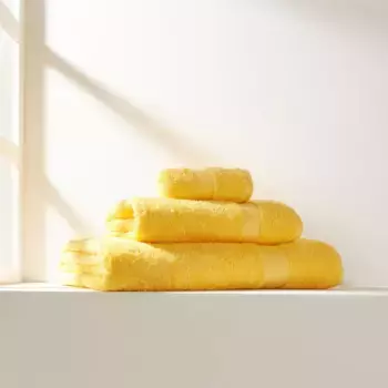 Хлопковое банное полотенце 450 гр/м2 Colors El Corte Ingls, желтый