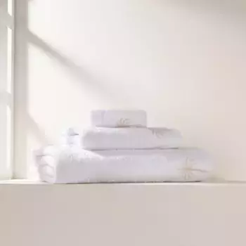 Хлопковое банное полотенце 480 г/м2 Palmeras C El Corte Ingls, белый