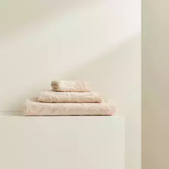 Хлопковое банное полотенце 480 гр/м2 Albi El Corte Ingls, розовый