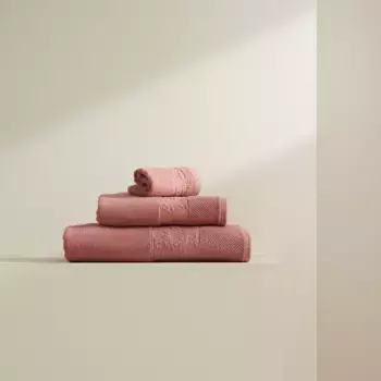 Хлопковое банное полотенце 500 гр/м2 Tarn El Corte Ingls, розовый