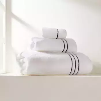 Хлопковое банное полотенце 600 гр/м2 Organic Luxury El Corte Ingls, военно-морской