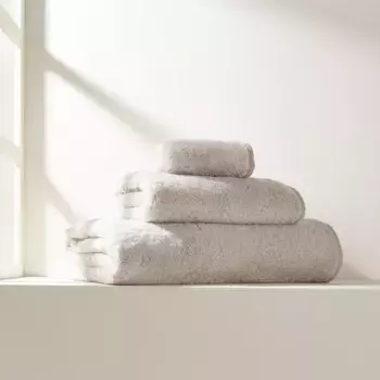 Хлопковое банное полотенце 700 гр/м2 Supima 24 El Corte Ingls, жемчуг