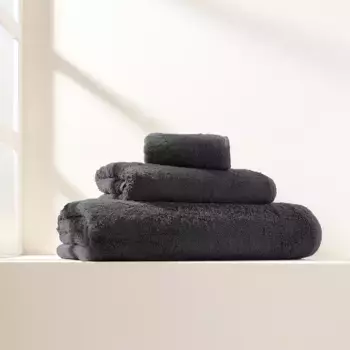 Хлопковое банное полотенце 700 гр/м2 Supima 24 El Corte Ingls, антрацит