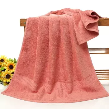 Хлопковое банное полотенце Namzi 27,56x55,12 дюйма 6 шт, персиковый