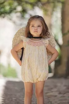 Хлопковое боди для малышей Tartine et Chocolat TARTINE ET CHOCOLAT, бежевый