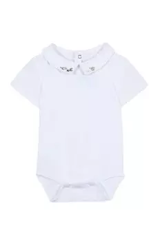 Хлопковое боди для малышей Tartine et Chocolat TARTINE ET CHOCOLAT, зеленый