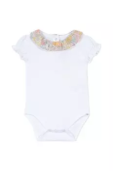 Хлопковое боди для малышей Tartine et Chocolat TARTINE ET CHOCOLAT, белый