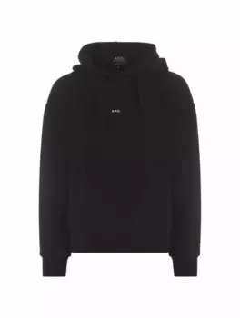 Хлопковое худи Christina A.P.C., черный