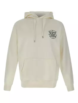 Хлопковое худи Drle De Monsieur с вышивкой, нейтральный