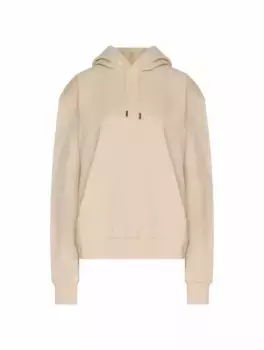 Хлопковое худи с логотипом Jacquemus, бежевый