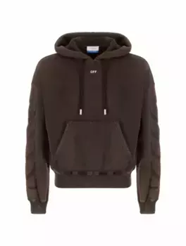 Хлопковое худи S.Matthew Skate Off-White, черный