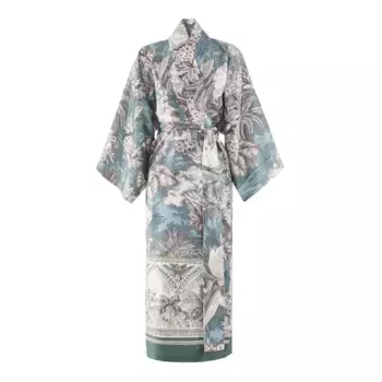 Хлопковое кимоно Palms Bassetti, темно-зеленый