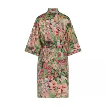 Хлопковое кимоно Sarai Essenza, зеленый
