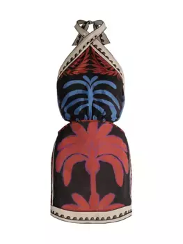 Хлопковое мини-платье Awash Mystery Johanna Ortiz, красный