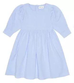 Хлопковое мини-платье Morley, синий