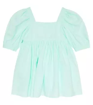 Хлопковое мини-платье Morley, синий